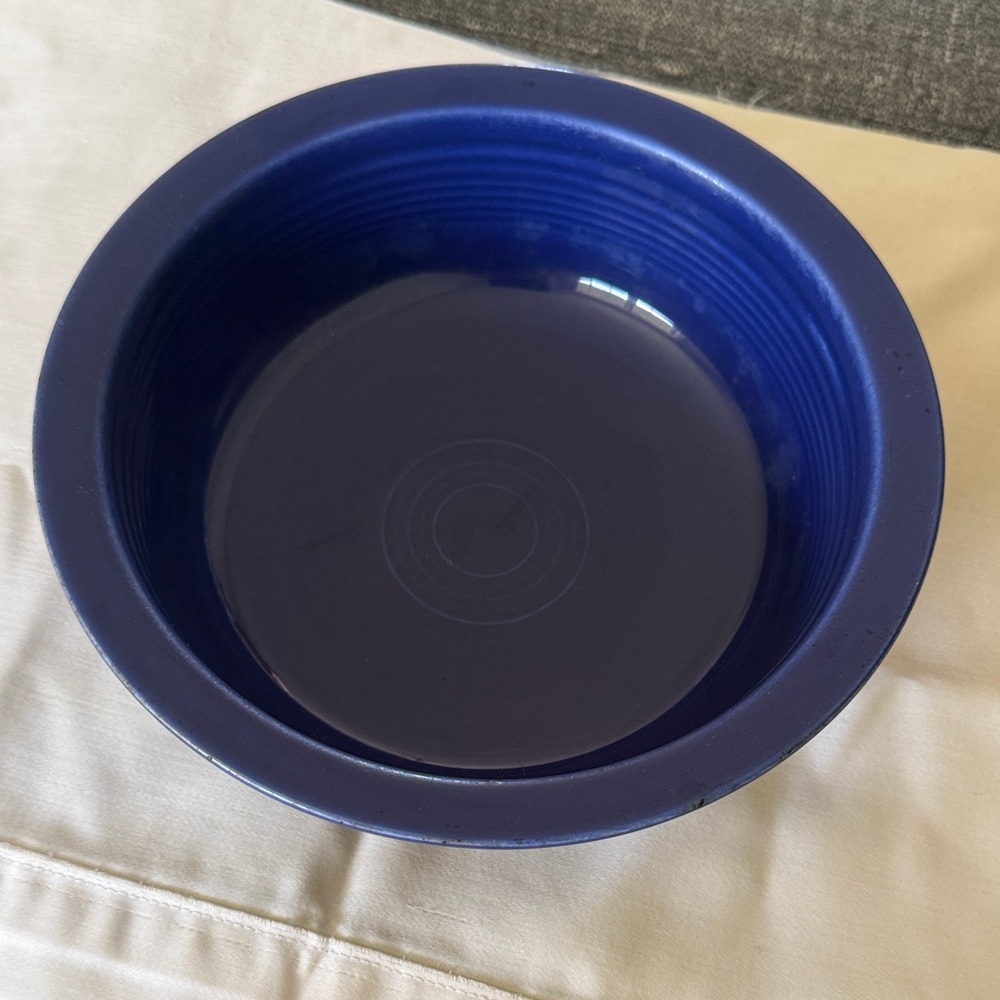 Vintage Fiesta Original Cobalt Blue  9”